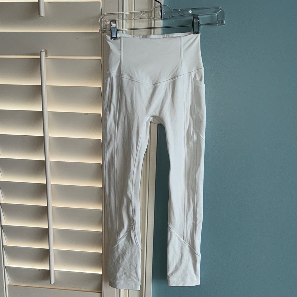 Lululemon Athletica White Leggings